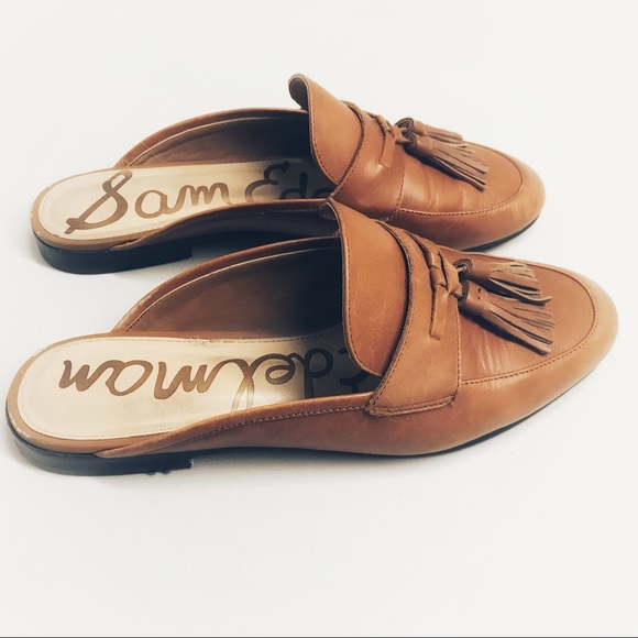 Sam Edelman Shoes - Sam Edelman Sz 8.5 Cognac Paris Slip-on Loafer